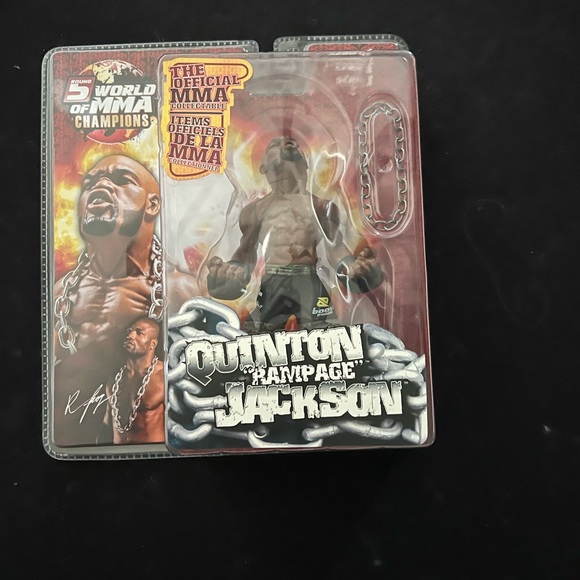 Round 5 world of MMA champions Quinton Rampage Jackson figure toy - Picture 3 of 3